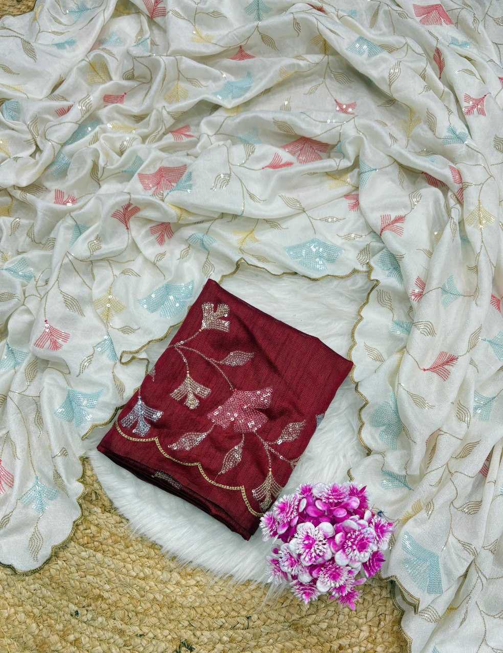 Ynf Zari Silk KESH610 673 Sarees Wholesale Designer Sarees Georgette Sarees Embroidered Sarees Manufacturer